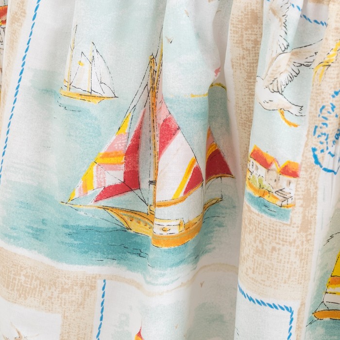 Комплект в кроватку (10 предметов) "Ялта", принт бежевый 343