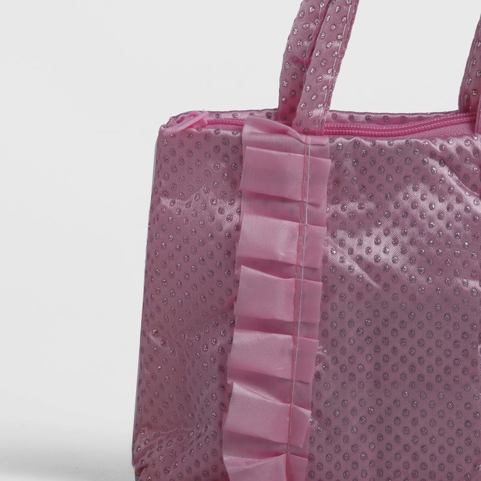 Сумка детская на молнии "Мила", 1 отдел, цвет розовый