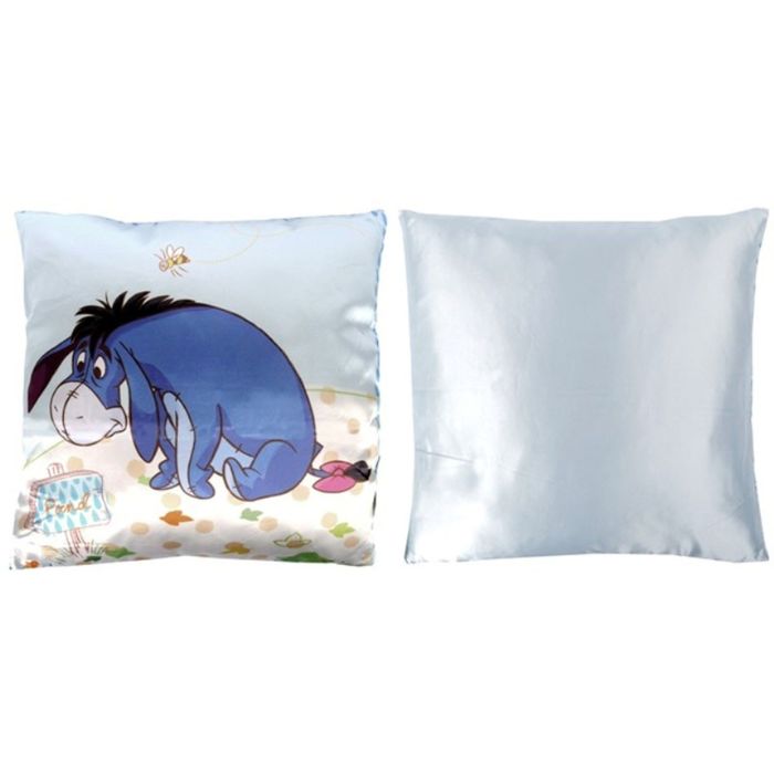 Подушка Disney в сатиновой наволочке 40*40см Винни и его друзья, рисунок МИКС, синтепон, п/э