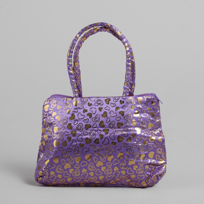 Сумка детская на молнии "Рита", 1 отдел, цвет сиреневый