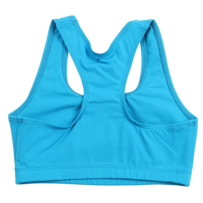 Топ-лиф гимнастический, размер 38, цвет бирюзовый
