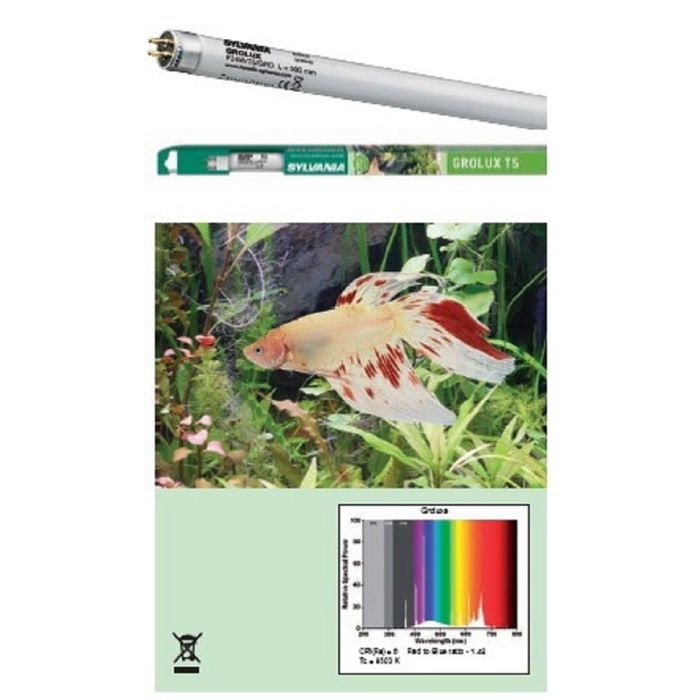 Лампа  SYLVANIA Т5L8 Gro 54Вт 120,0см