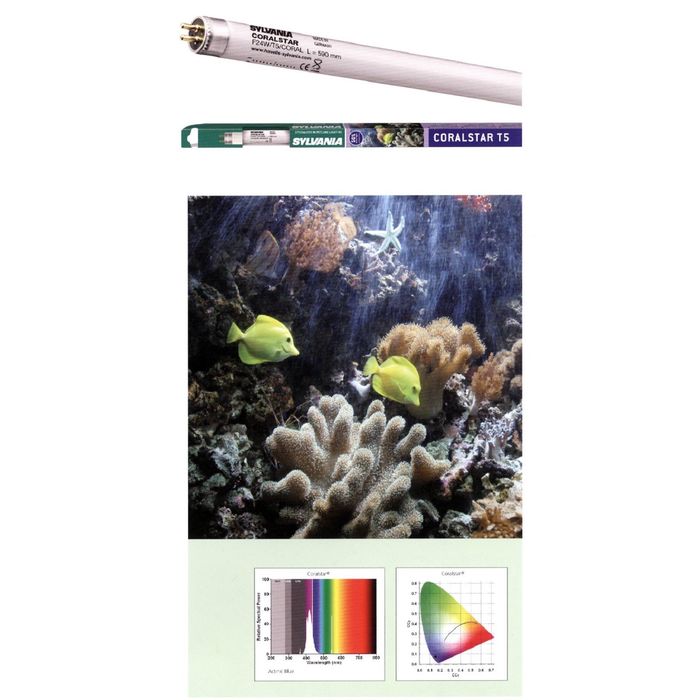 Лампа  SYLVANIA Т5 Coralstar 39Вт 84.9см, цоколь G5