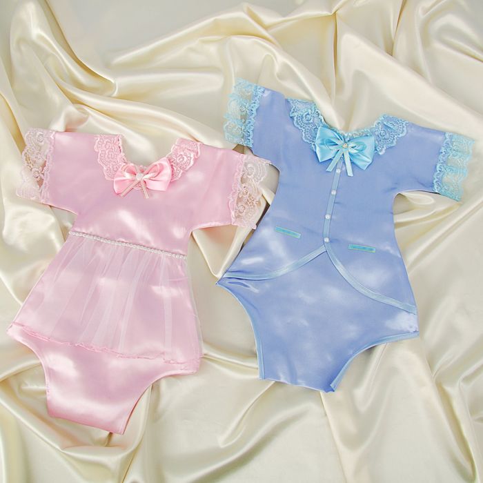 Набор боди «На дочку, на сыночка», 2 шт.