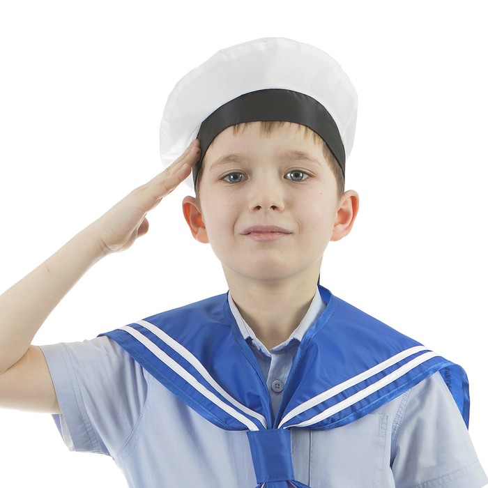 Бескозырка детская "Моряк", р-р 54 см