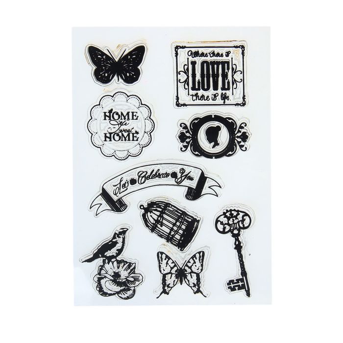 Набор печатей для эмбоссинга №21