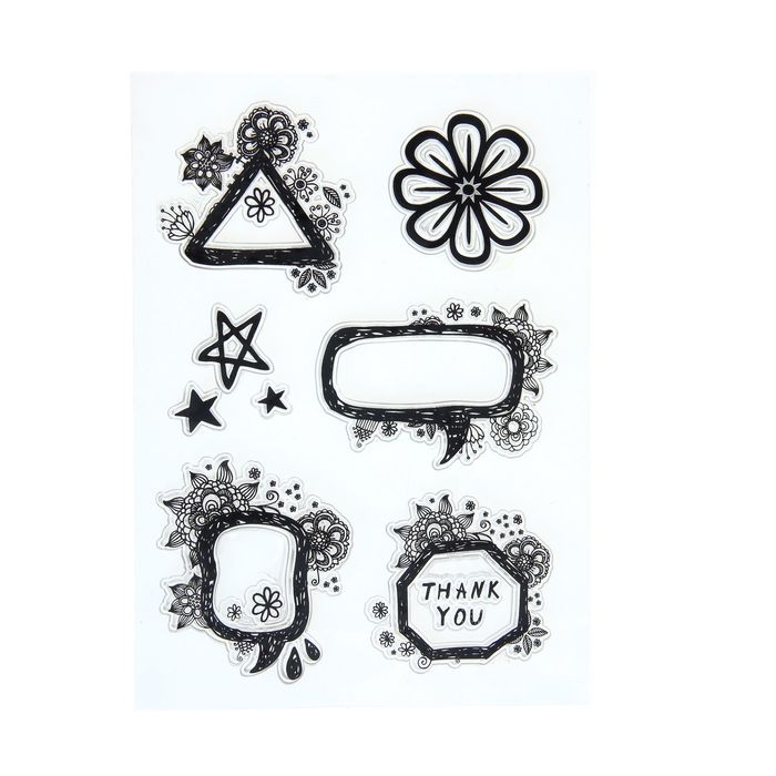 Набор печатей для эмбоссинга №22