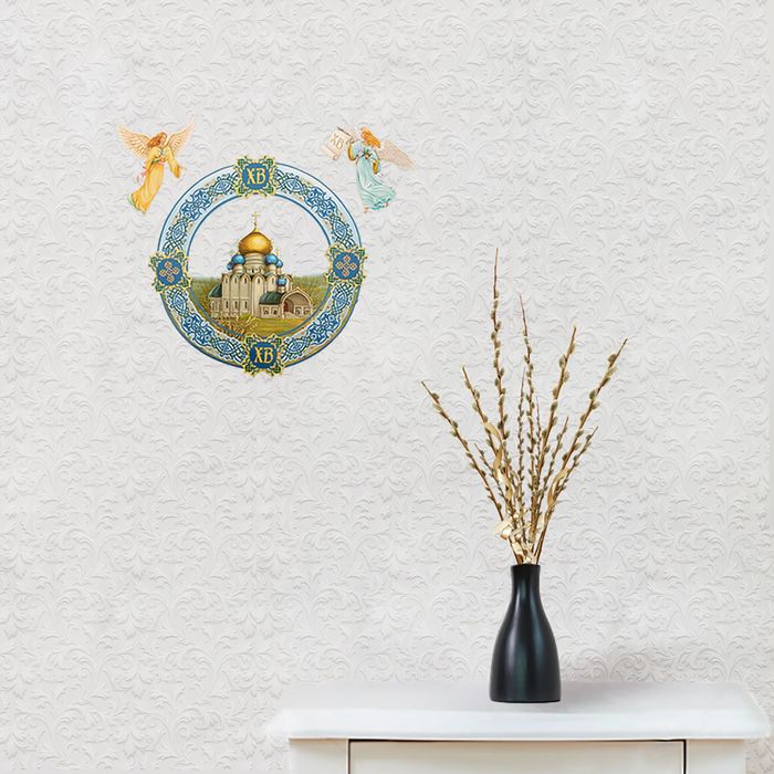 Венок для украшения «Храм", 25 х 25 см