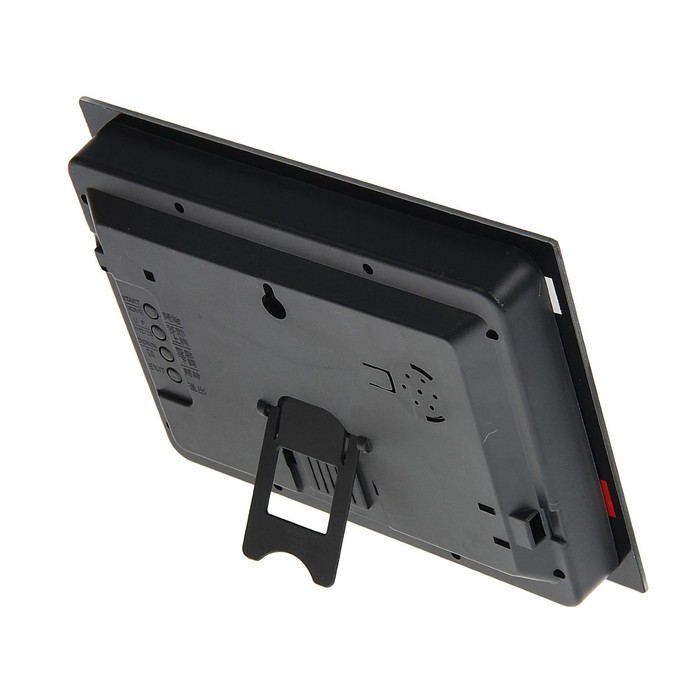 Часы настенные электронные Home Essentials: часы, температура, календарь, будильник, цифры синие