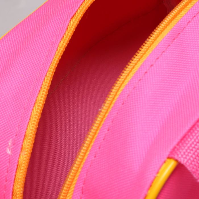 Сумка детская на молнии, 1 отдел, наружный карман, цвет розовый