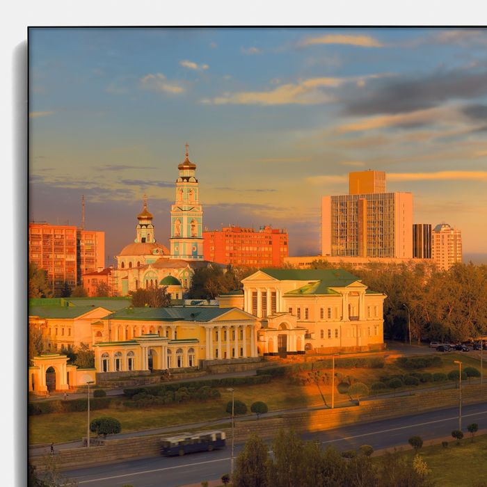 Авторская фотокартина «Вечерний Екатеринбург»