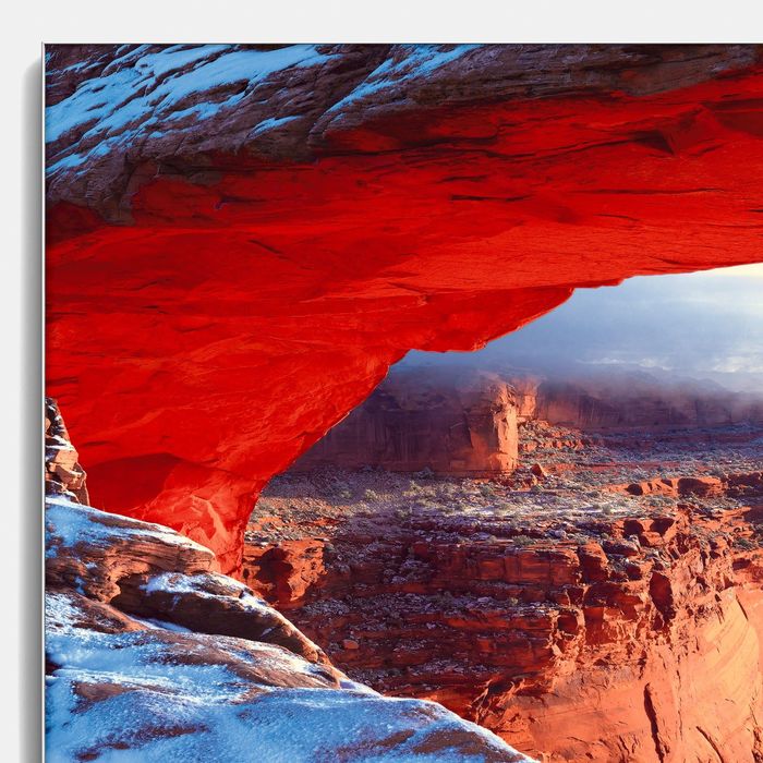 Авторская фотокартина «Вьюга и Солнце»