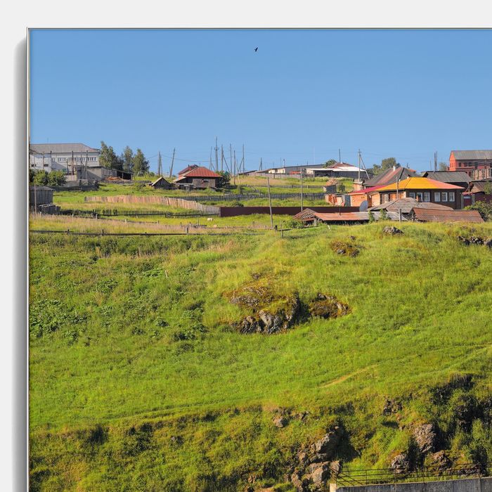 Авторская фотокартина «Деревянное зодчество Урала»