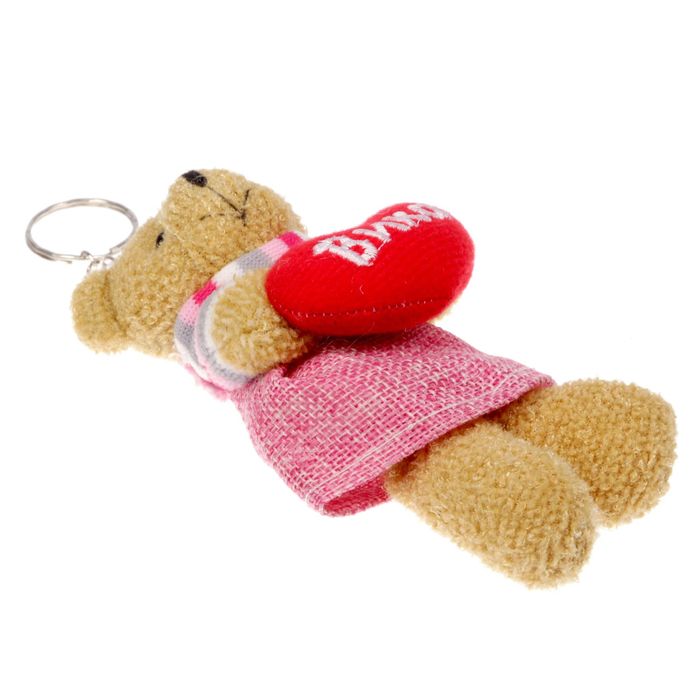 Мягкая игрушка, мишка в платье "Вика"