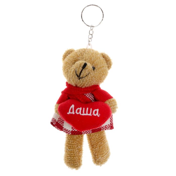 Мягкая игрушка, мишка в платье "Даша"