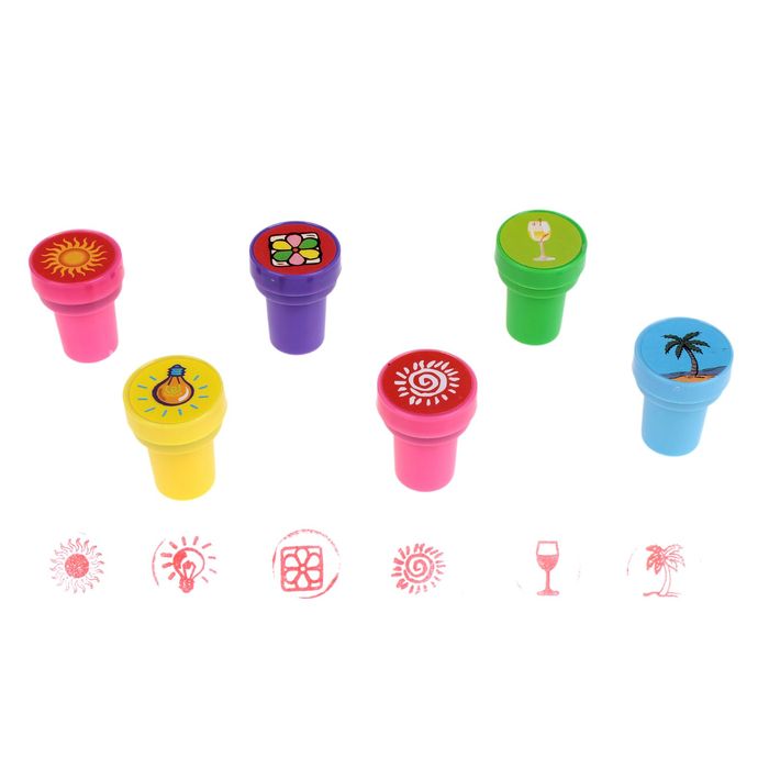 Печать цветная "Отдых", набор 6 шт