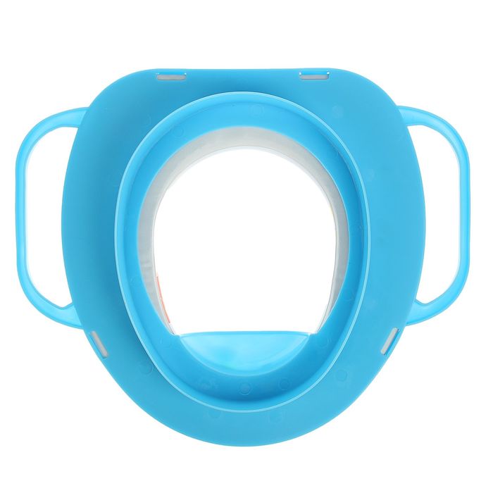 Сиденье для унитаза детское с ручками "Морские рыбки"