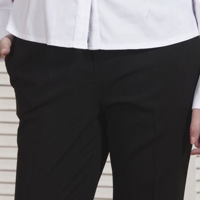 Брюки женские 5741, размер 46, рост 164 см, цвет чёрный