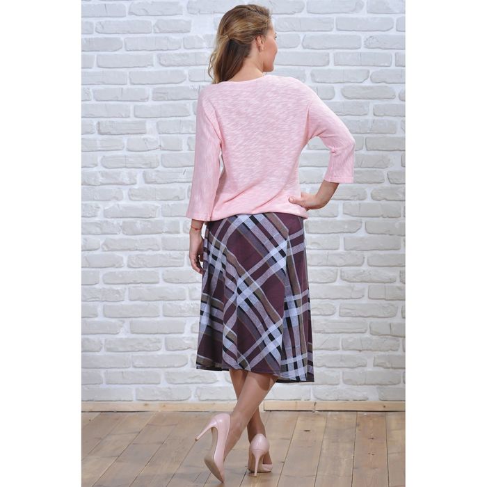 Юбка женская 5789б, размер 44, рост 164 см, цвет разноцветный