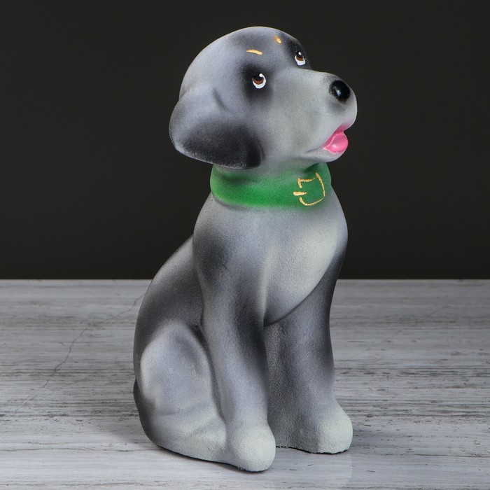 Копилка "Булька" флок, серый