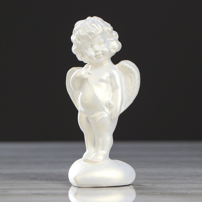 Статуэтка "Амур 1" перламутровая, 5,5х7х13,5 см