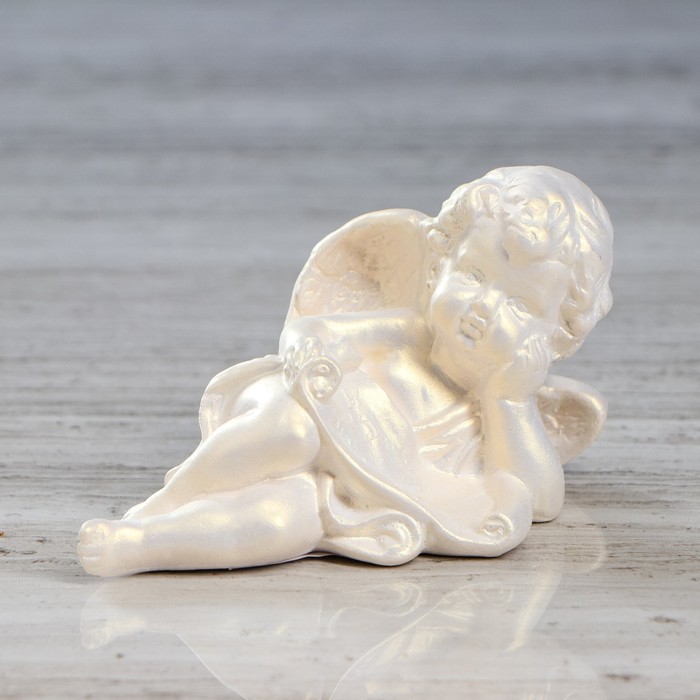 Статуэтка "Свиток" перламутровая, 11х6х7 см