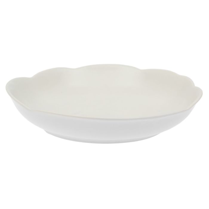 Блюдо "Ромашка" белое, 27,5 см