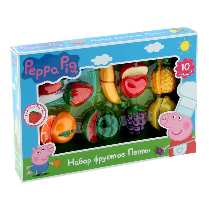 Игровой набор фруктов, 10 предметов