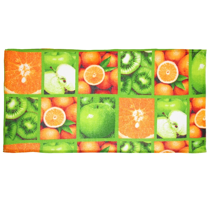 Набор вафельных полотенец - 3 шт., цвет МИКС, размер 38х73 см