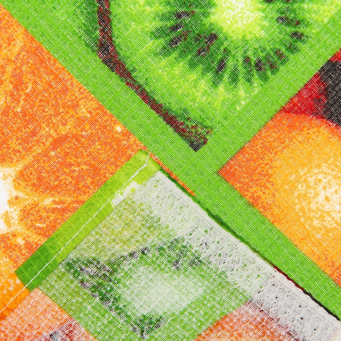 Набор вафельных полотенец - 3 шт., цвет МИКС, размер 38х73 см