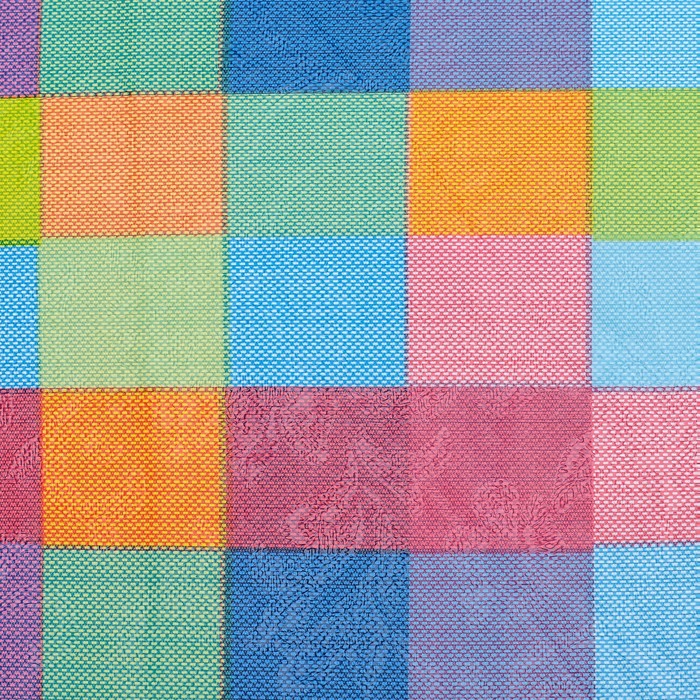 Скатерть винил на основе с фигурным краем, цвет МИКС, размер 152х228 см