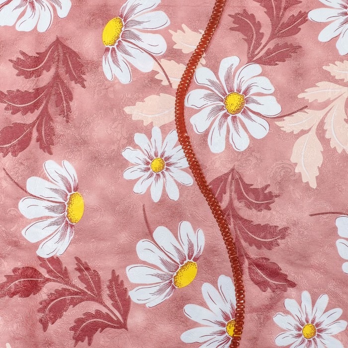 Скатерть винил на основе с фигурным краем, цвет МИКС, размер 152х228 см