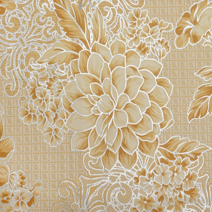 Скатерть «Праздничная» золото, размер 140х220 см