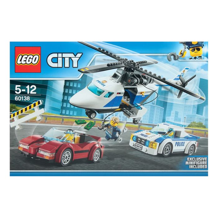 Конструктор "Стремительная погоня", 294 детали