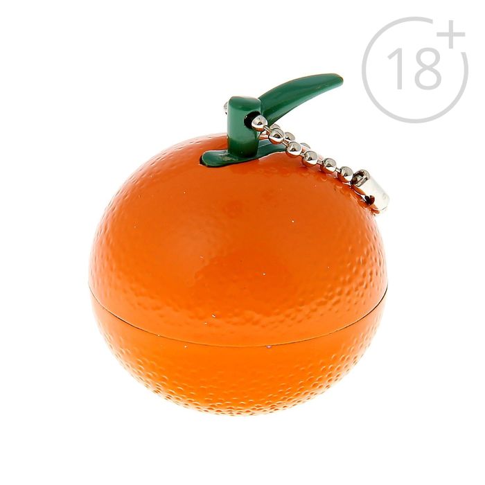 Зажигалка пьезо газ, "Мандаринка" 5*4,5*4,5см