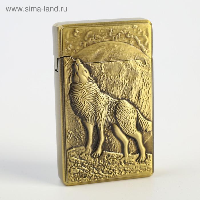 

Зажигалка газовая "Волк", пьезо, 5.5 x 3.5 см