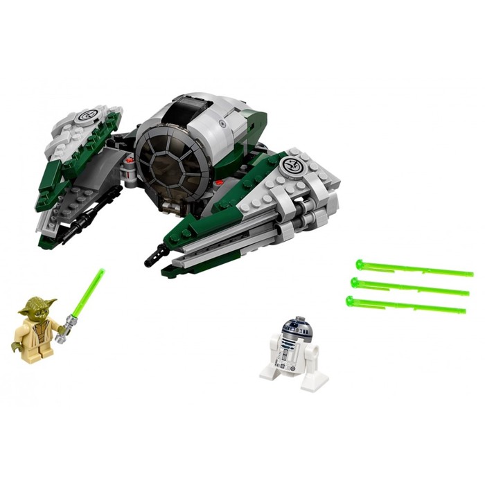 Конструктор «Звёздный истребитель Йоды», 262 детали