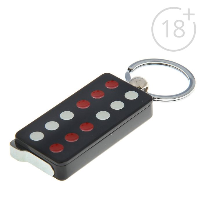 Зажигалка «Домино», пьезо, 6х2.5 см