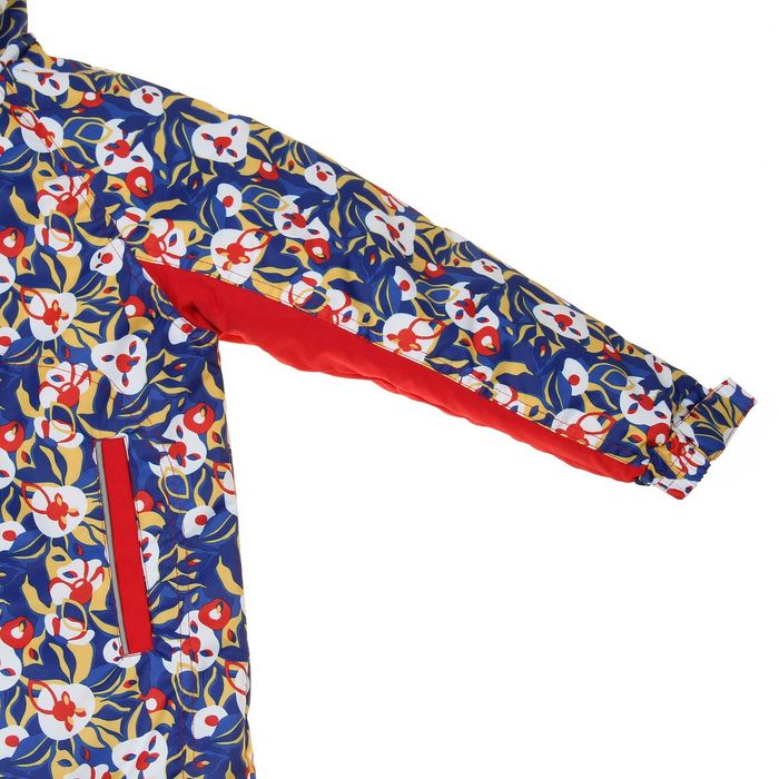 Костюм для девочки "Настёна", рост 104 см (26), цвет синий/красный