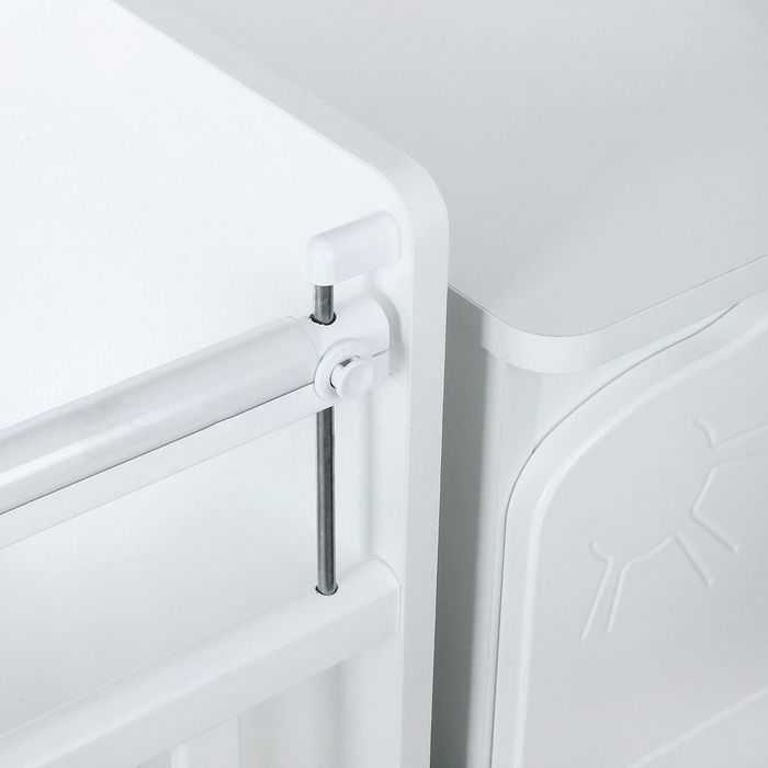 Детская кровать-трансформер СКВ-9 «Жираф» на маятнике, цвет белый