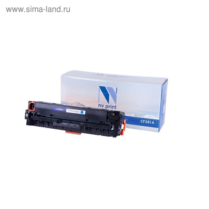 

Картридж NVP совместимый HP CF381A Cyan для LaserJet Color Pro M476dn/M476dw/M476nw (2700k