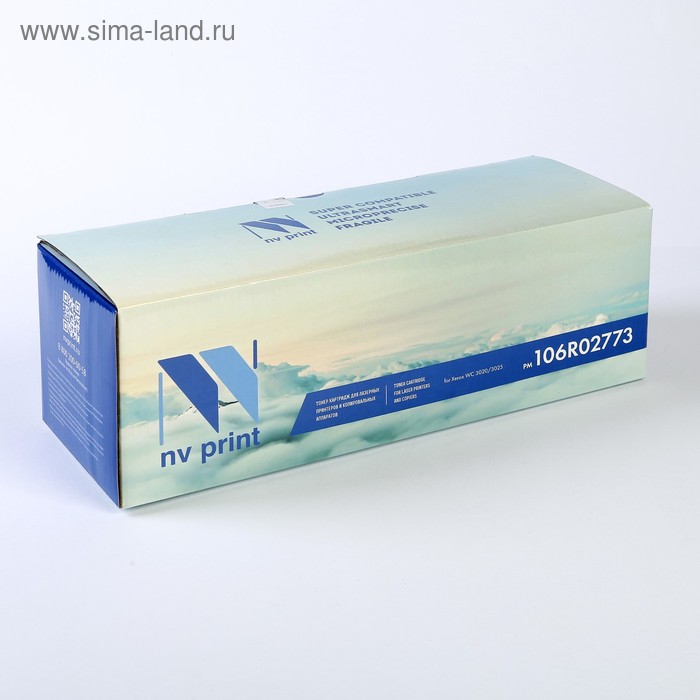 

Картридж NV PRINT NV-106R02773 для Xerox Phaser 3020/WorkCentre 3025 (1500k), черный