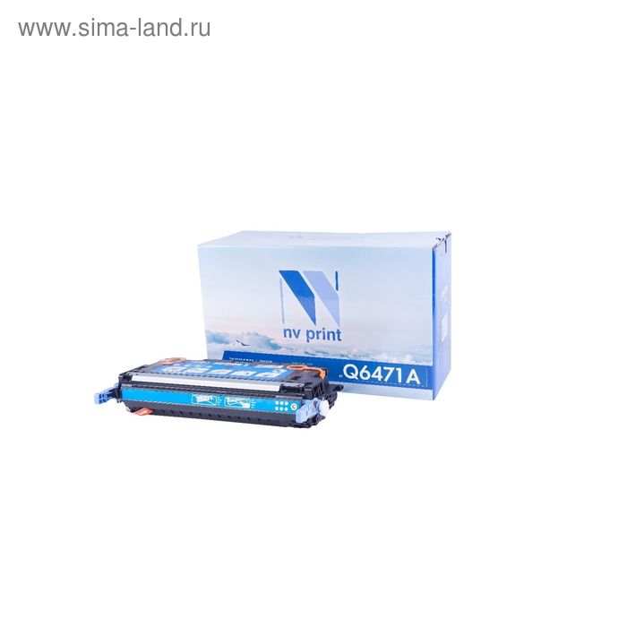 

Картридж NVP совместимый HP Q6471A Cyan для LaserJet Color 3505/3505x/3505n/3505dn/3600/36