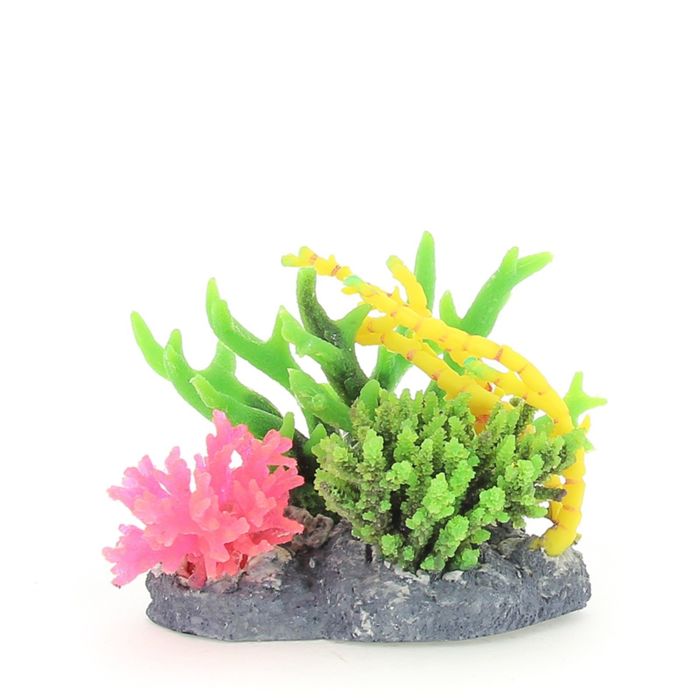 Композиция из кораллов пластик+силикон 19х18х16.5см (SH270)