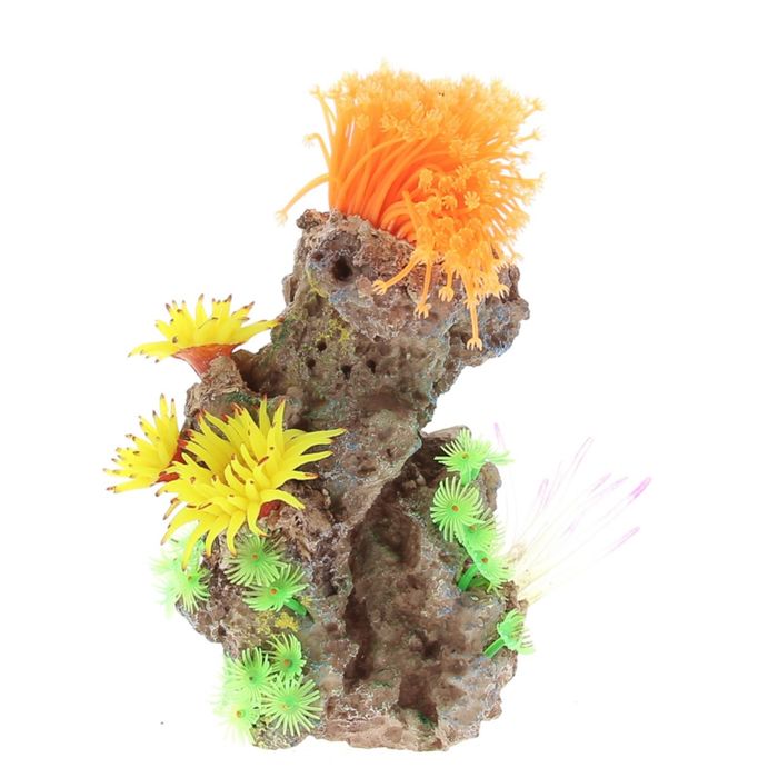 Композиция из кораллов пластик+силикон 20х15х26см (SH9604A)