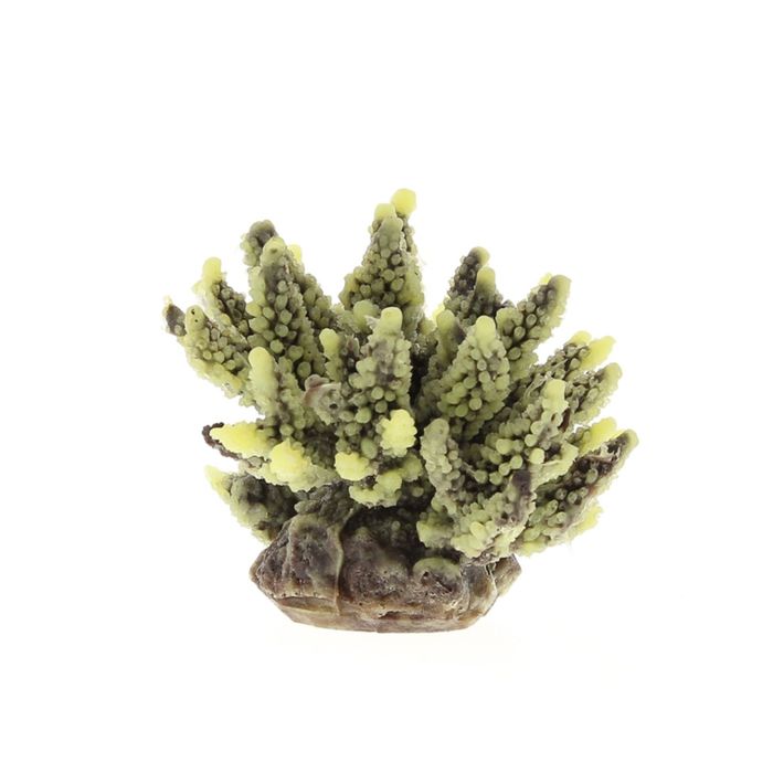 Коралл пластиковый (мягкий) желто-коричневый 11,5x10x9см (SH095PUY)