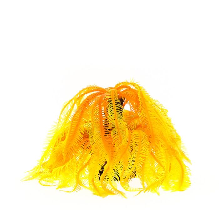 Коралл пластиковый (мягкий) желто-красный 12х12х17см (CA007RY)