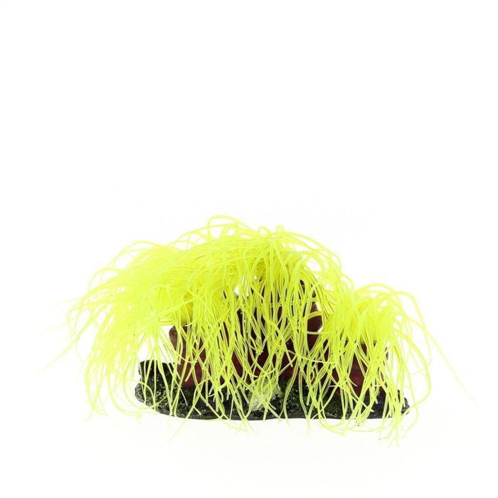 Коралл пластиковый (мягкий) желтый 14х11х9см (CA003Y)