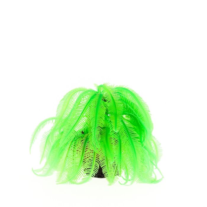 Коралл пластиковый (мягкий) зеленый 12х12х17см (CA007G)