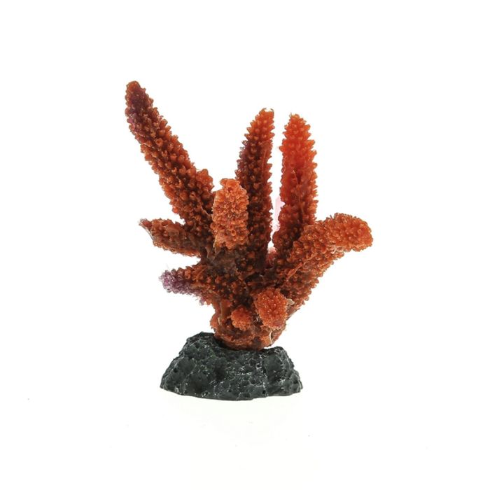 Коралл пластиковый (мягкий) красный 8х6,5х8см (MA122R)